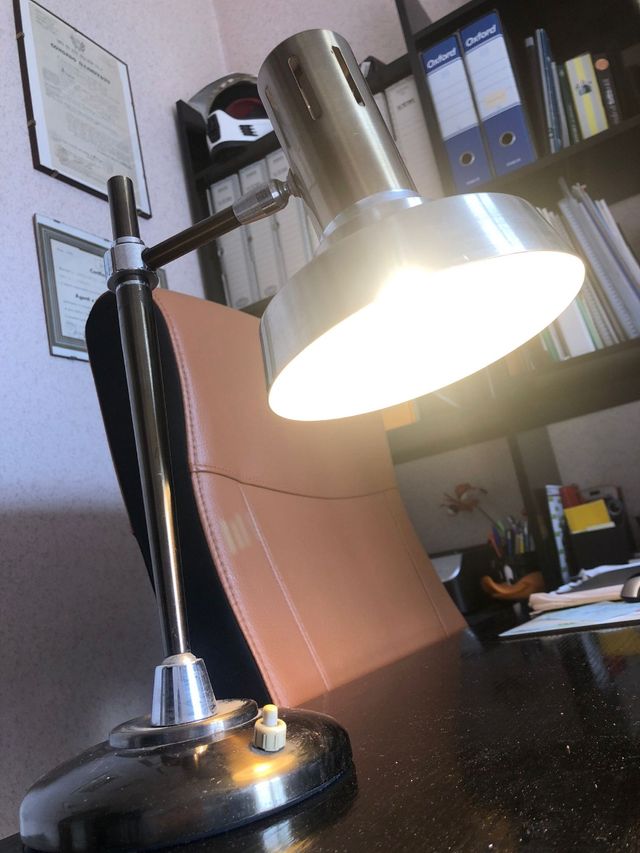 Lampada da scrivania vintage anni 70