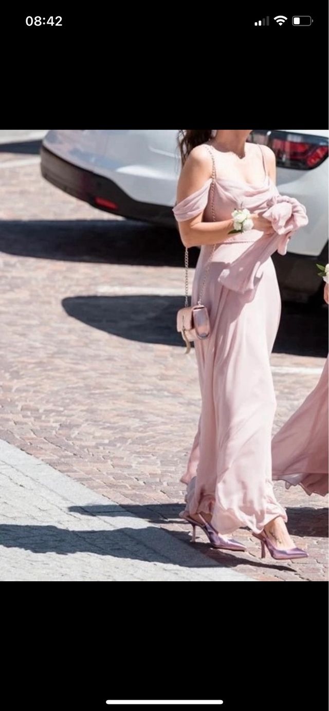 Abito lungo Nicole Milano tg. 42 