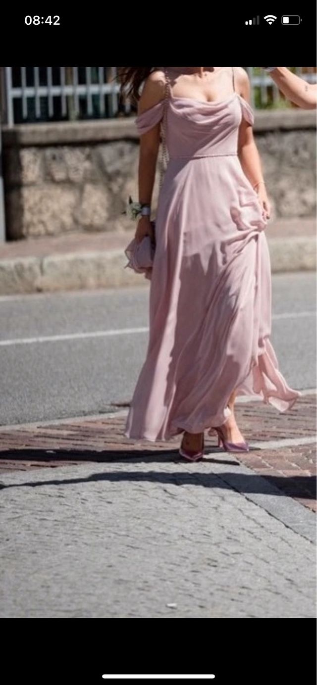 Abito lungo Nicole Milano tg. 42 