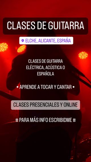 CLASES DE GUITARRA