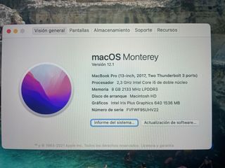 MacBook Pro 13” 2017