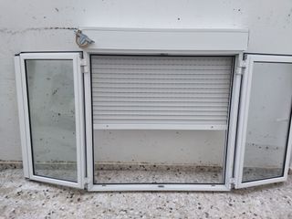 Dos ventanas de aluminio 