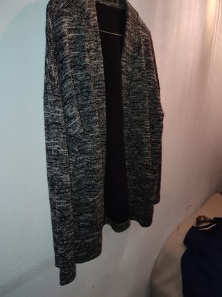 Cárdigan abierto hombre Zara