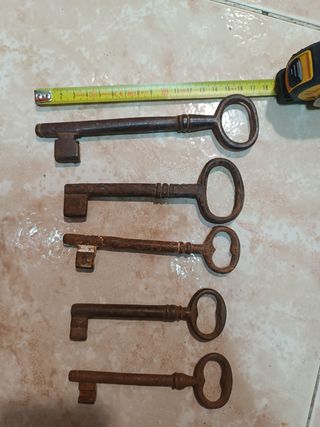 5 Llaves antiguas