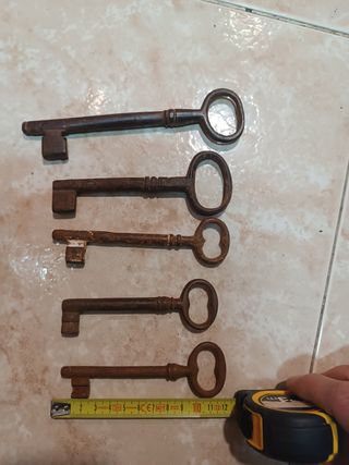 5 Llaves antiguas