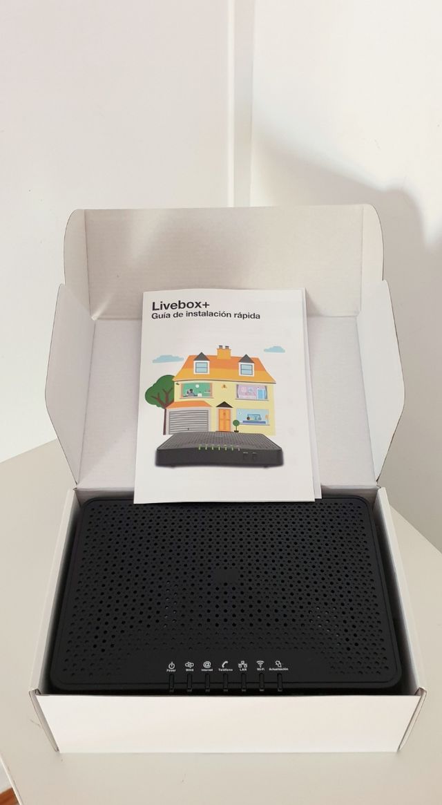 ROUTER LIVEBOX FIBRA