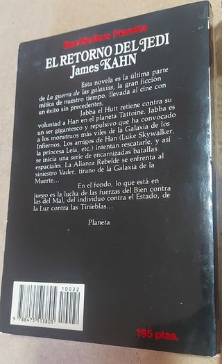 Lote 2 libros star wars