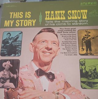Hank Snow doble country vinilo