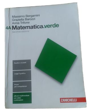 ZANICHELLI - Matematica verde (Volume 4A+Volume 4B