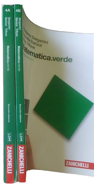 ZANICHELLI - Matematica verde (Volume 4A+Volume 4B