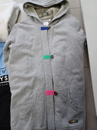 Lote sudaderas y chaqueta niña t12