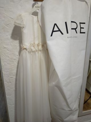 Vestido comunión aire talla 115