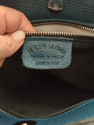 Borsa a spalla in pelle