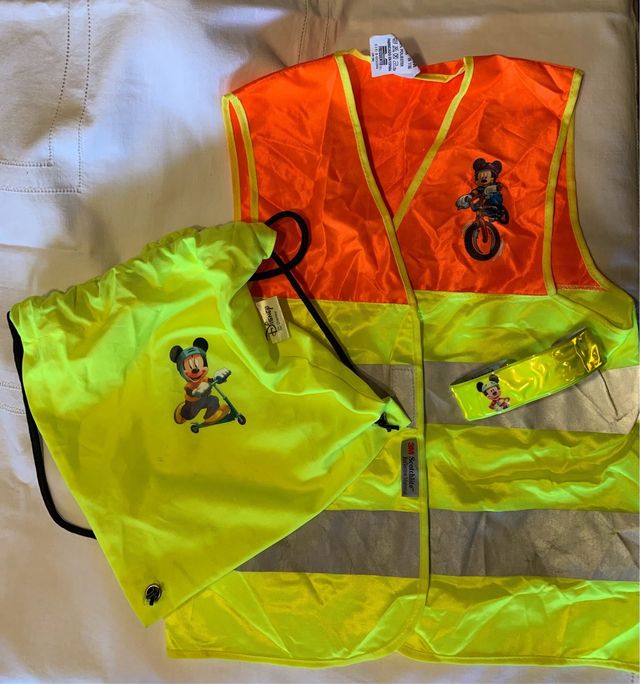 Gilet catarifrangente bimbo Disney