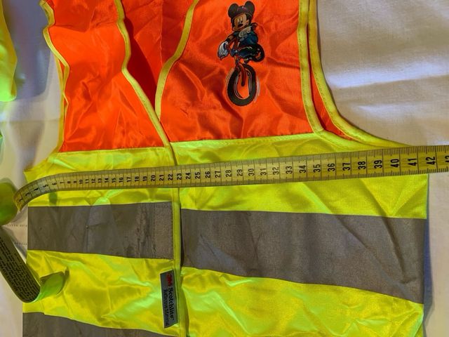 Gilet catarifrangente bimbo Disney