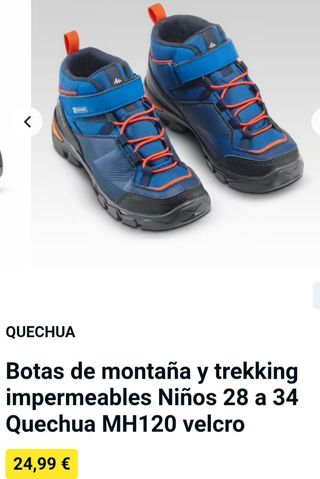 Botas montaña niño 