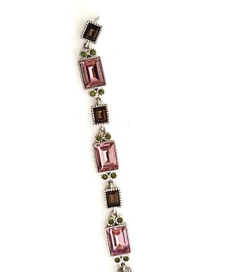 Pulsera con piedras de cristal. Chic