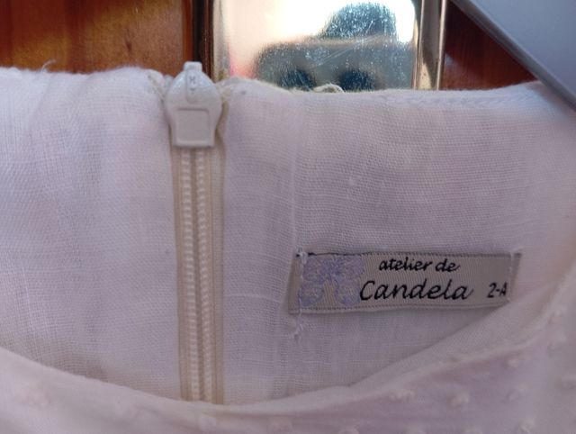 Vestido de ceremonia Talla 24 meses