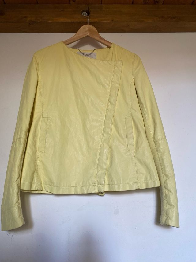 Giacca ecopelle donna