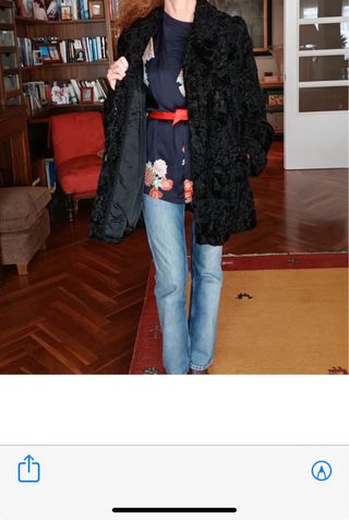 Chaqueton de astracan talla M