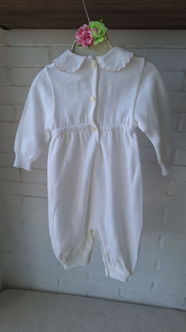 Pelele de punto talla 3 meses