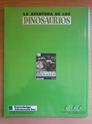 MSDOS La aventura de los dinosaurios