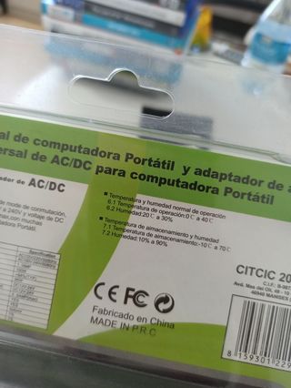 Cargador universal de portátii y +