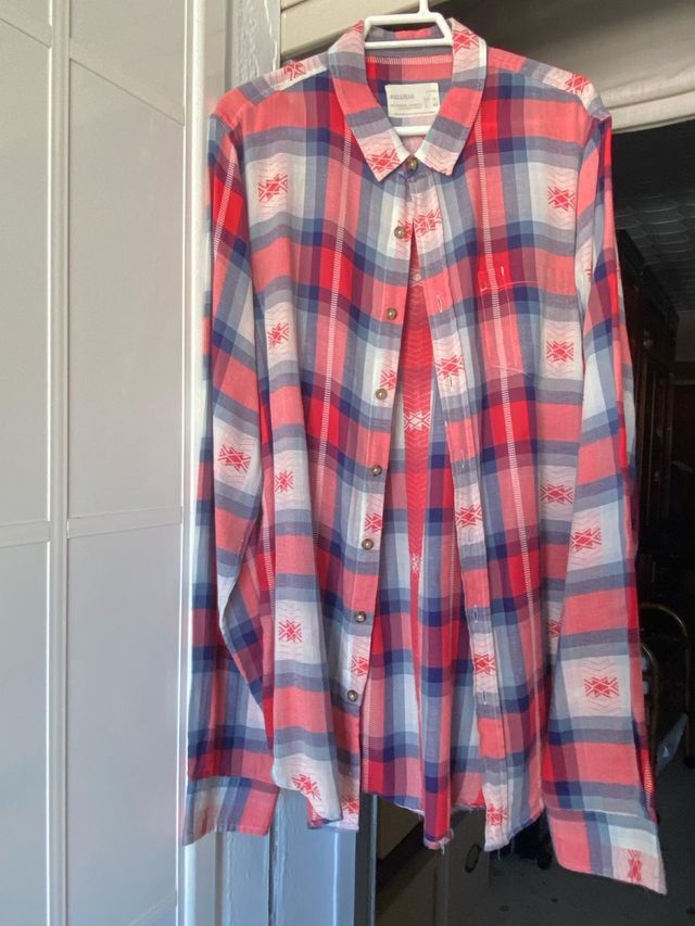 Camisa-sobrecamisa hombre Pull&Bear