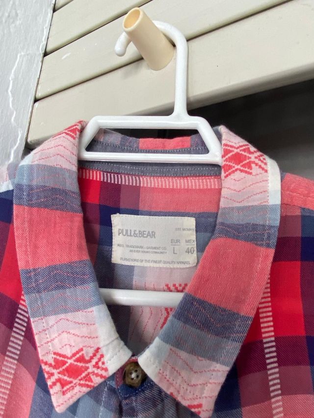 Camisa-sobrecamisa hombre Pull&Bear