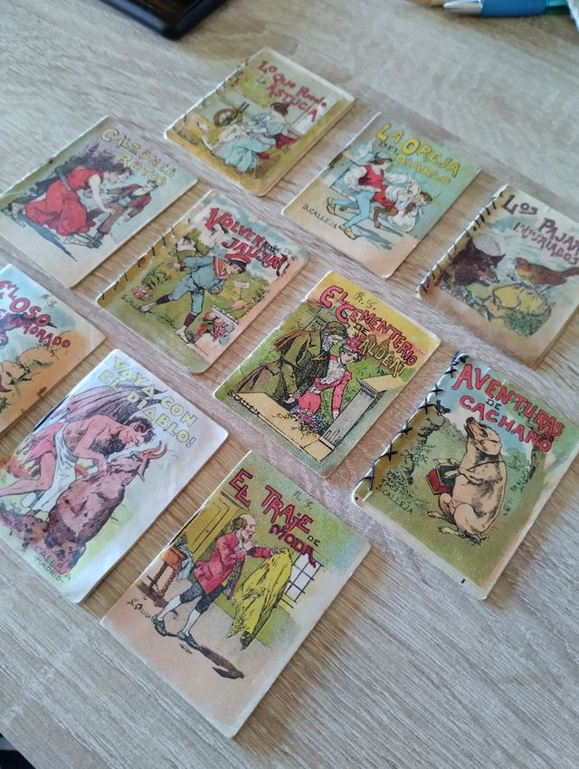 Mini cuentos de S. Calleja antiguos