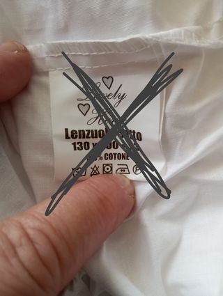 Lenzuolo con angoli