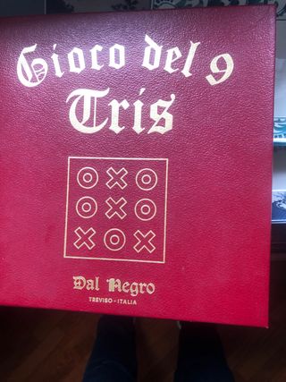 Gioco da tavolo Del Tris Dal Negro