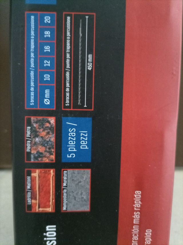 Brocas de percusión