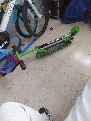 patinete con luces