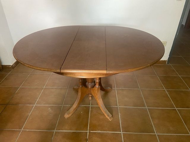 Mesa de madera plegable