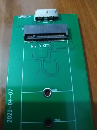 Carcasa disco duro SSD