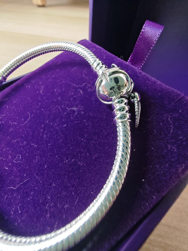 Pulsera Hufflepuff plata 925