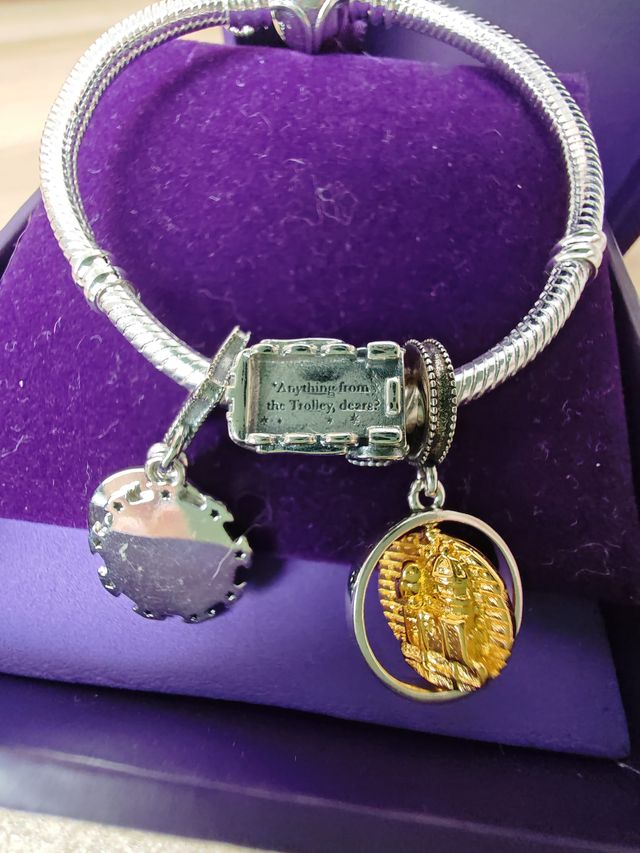 Pulsera Hufflepuff plata 925