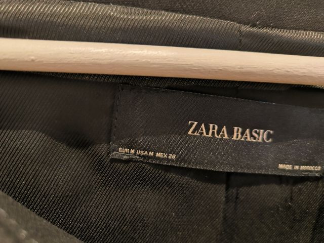 Chaqueta Zara cuello barco