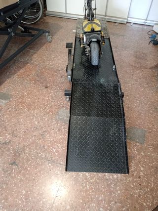 elevador moto solo venta, no cambio