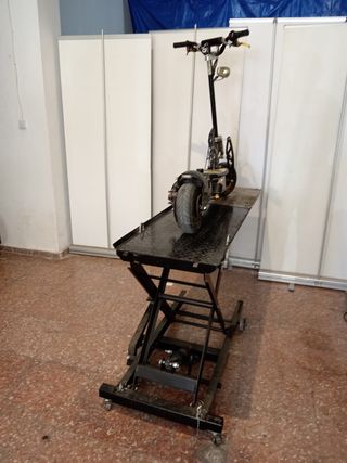 elevador moto solo venta, no cambio
