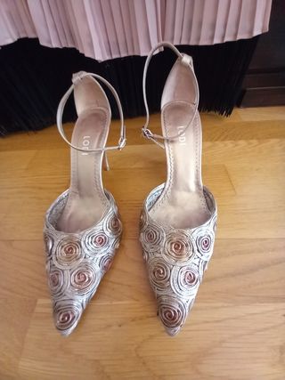 Sandalia tacón Lodi