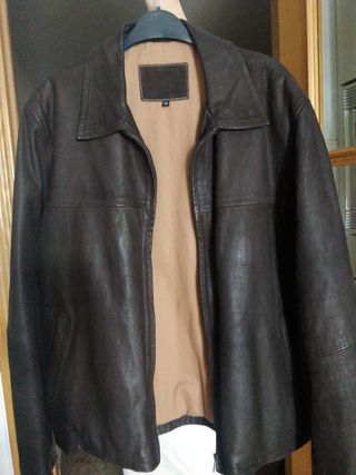 Chaqueta cuero hombre In Extenso talla L
