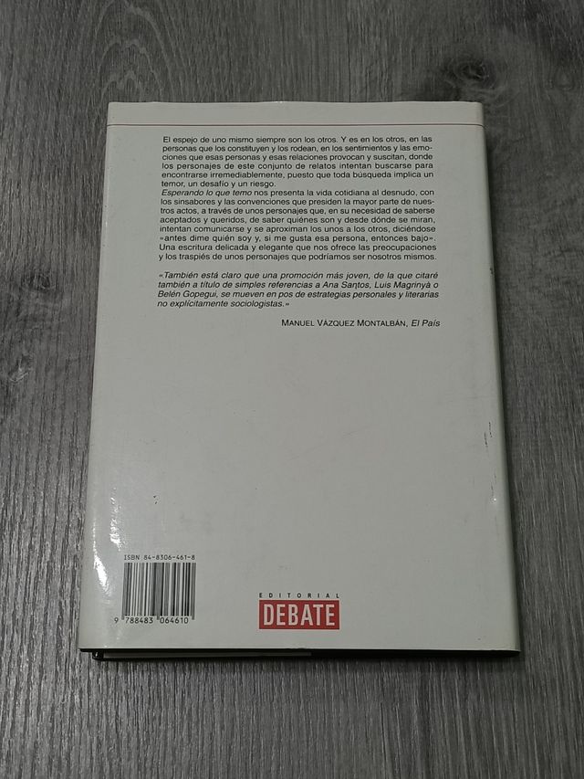 Esperando lo que Temo