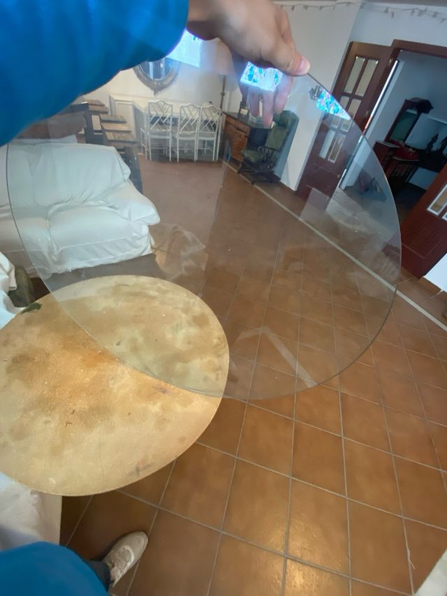 Mesa camilla con espejo