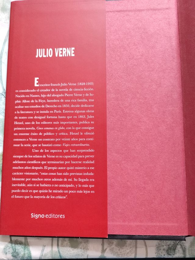 Julio Verne: CINCO SEMANAS EN GLOBO. NUEVO