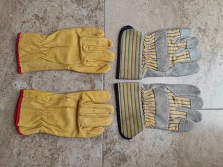 Guantes de trabajo de piel