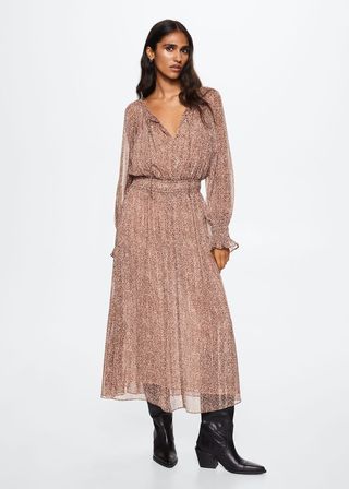 Vestido largo animal Print sin estrenar 