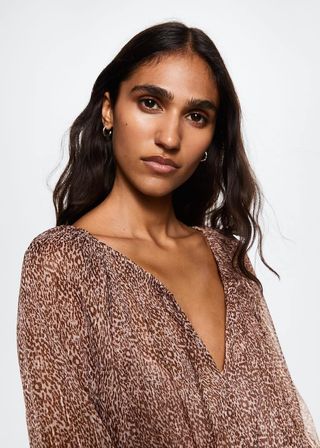 Vestido largo animal Print sin estrenar 