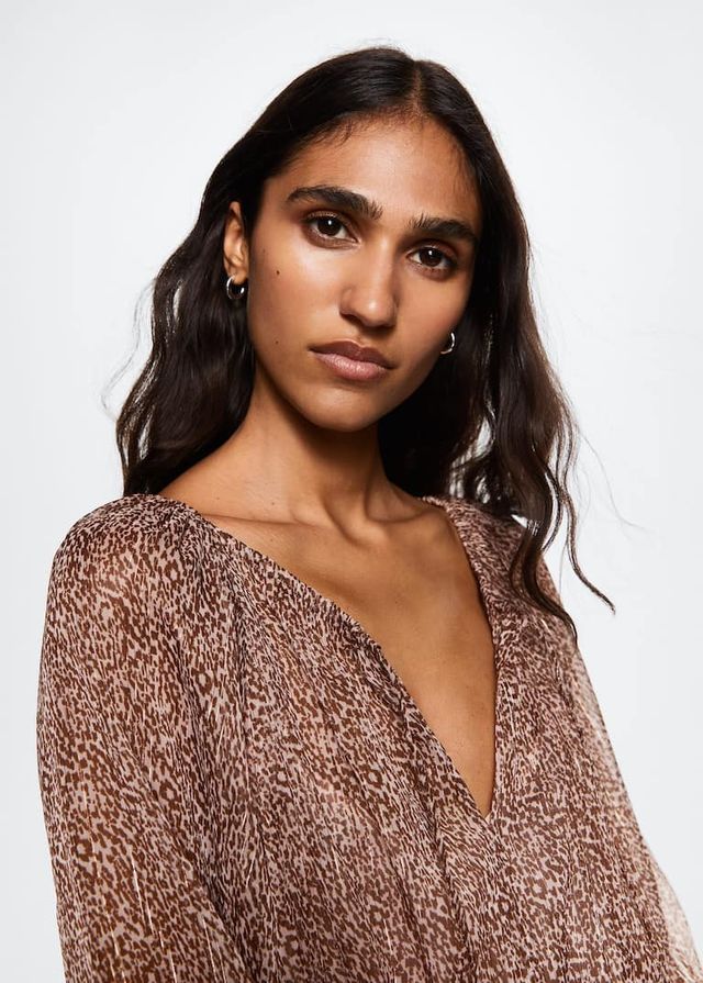 Vestido largo animal Print sin estrenar